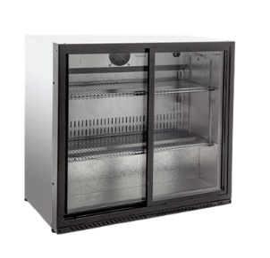 Back bar 2 portes coulissantes